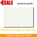 Newstar polished crystal white chinese artificial marble